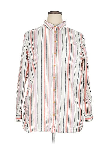Duluth Trading Co. Long Sleeve Button-Down Shirt (view 1)