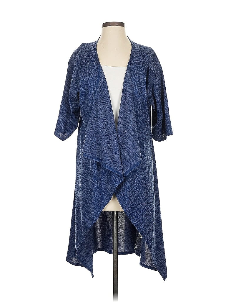 Pre-owned Lularoe Coat In Blue