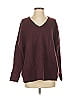C by Bloomingdales 100% Cashmere Burgundy Cashmere Pullover Sweater Size S - photo 1