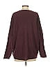 C by Bloomingdales 100% Cashmere Burgundy Cashmere Pullover Sweater Size S - photo 2