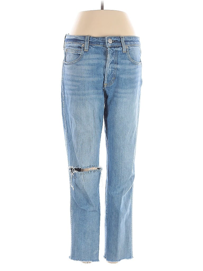 Pre-owned Amo Jeans In Blue