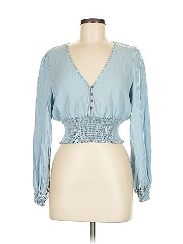 Love Tree Long Sleeve Blouse (view 1)