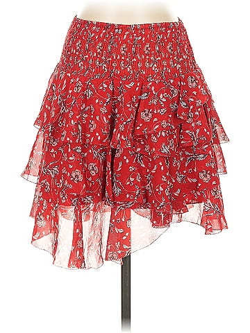 Intermix Silk Skirt (view 1)