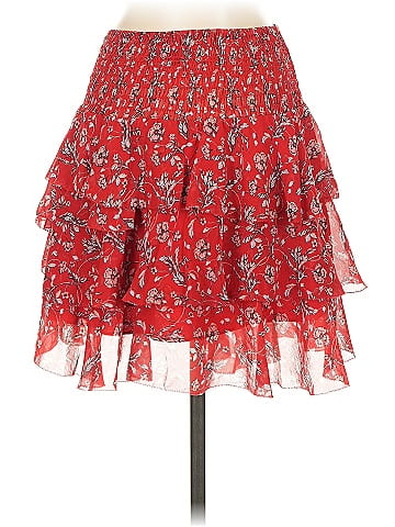 Intermix Silk Skirt (view 2)