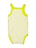 Carter's Polka Dots Yellow Short Sleeve Onesie 9-12 MO / 12 MO - photo 2