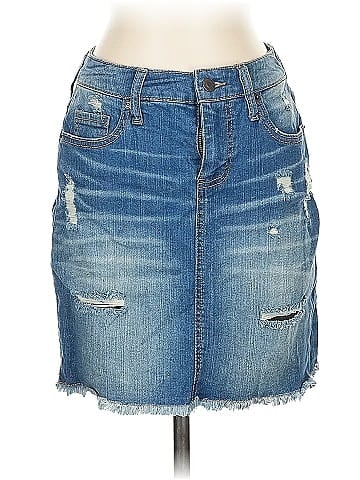 Mossimo Supply Co. Denim Skirt (view 1)