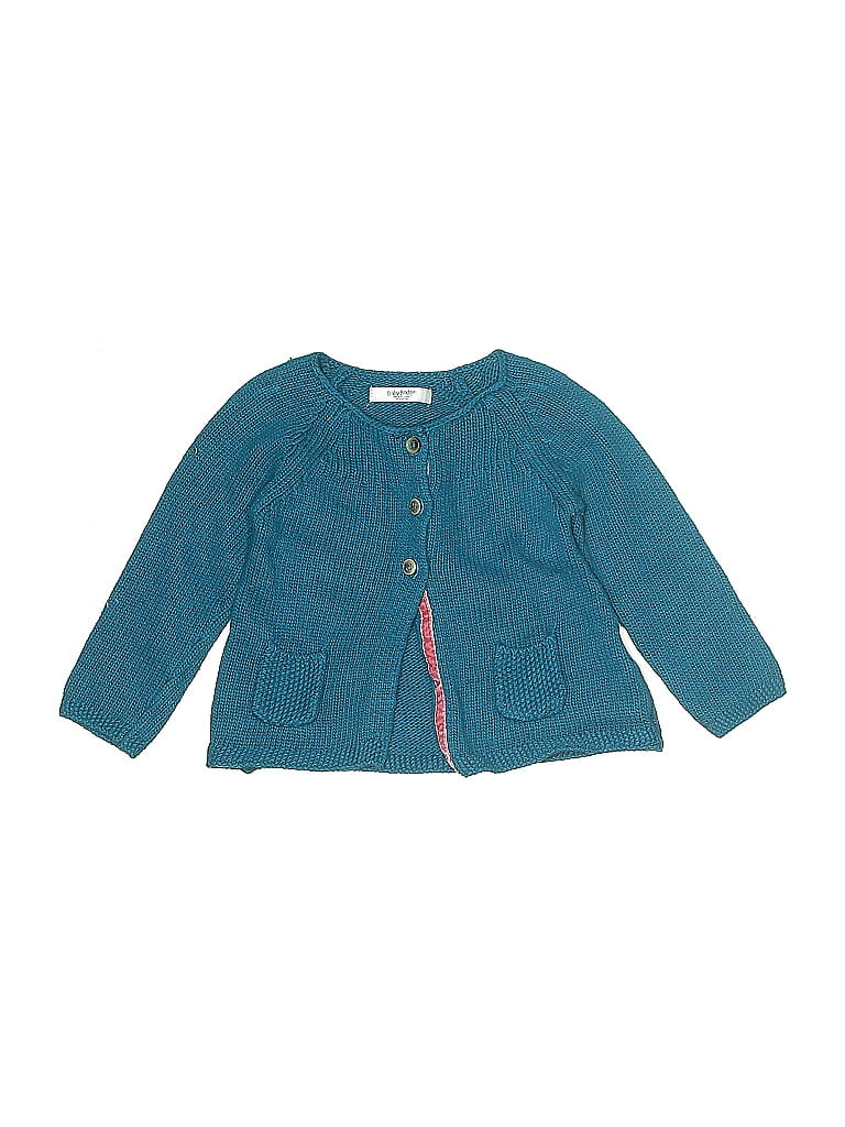 Baby Boden Teal Cardigan Size 12-18 mo - photo 1
