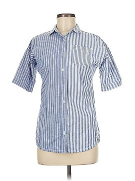 Free Assembly Short Sleeve Button Down Shirt