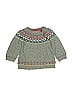 Baby Boden Paisley Green Pullover Sweater Size 6-12 mo - photo 1