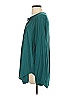 Calypso St. Barth 100% Polyester Teal Long Sleeve Blouse Size S - photo 4