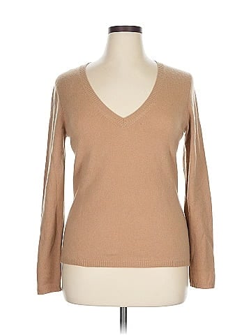 Caslon Cashmere Pullover Sweater (view 1)
