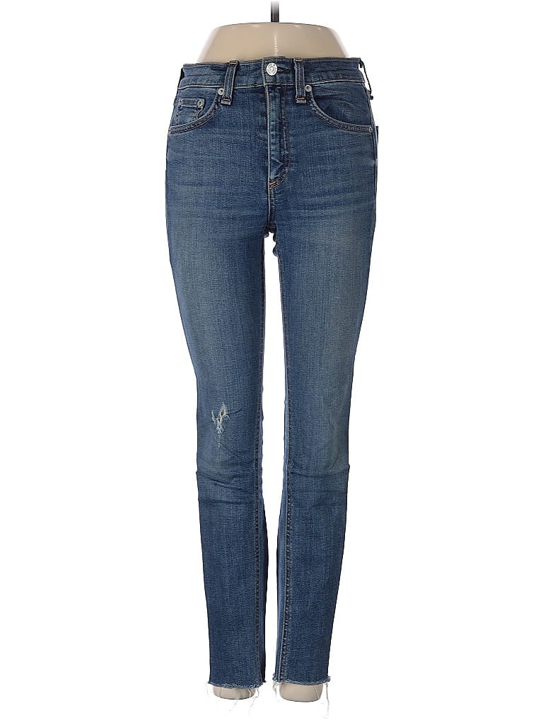 Pre-owned Rag & Bone Jeans In Blue