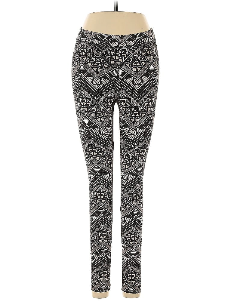 Victoria's Secret Pink Print Gray Leggings Size S - photo 1