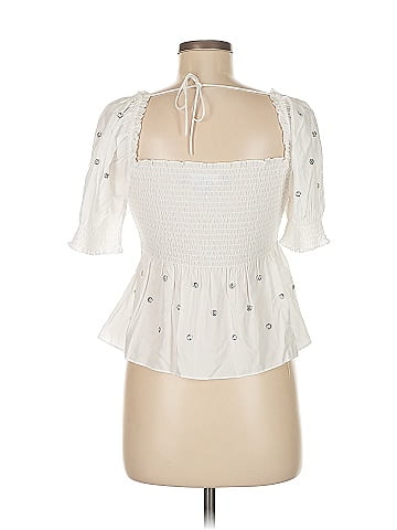 Hill House 3/4 Sleeve Blouse (view 2)