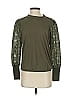 Tiny 100% Cotton Green Long Sleeve Top Size S - photo 1