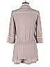 Parker Solid Gray Romper Size M - photo 2