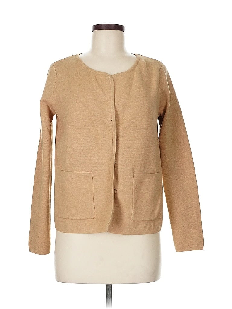 Pre-owned Charter Club Cardigan Sweater In Brown