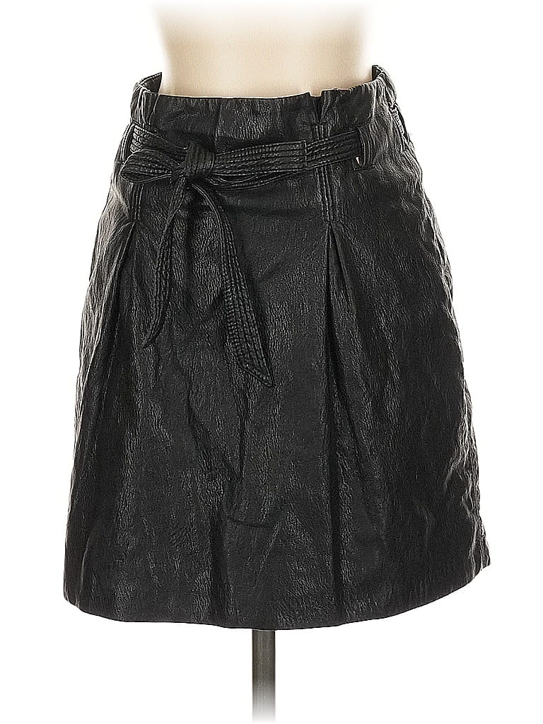 Click to view more detailed imagery on our partner's website Pre-owned Free People Faux Leather Skirt In Black