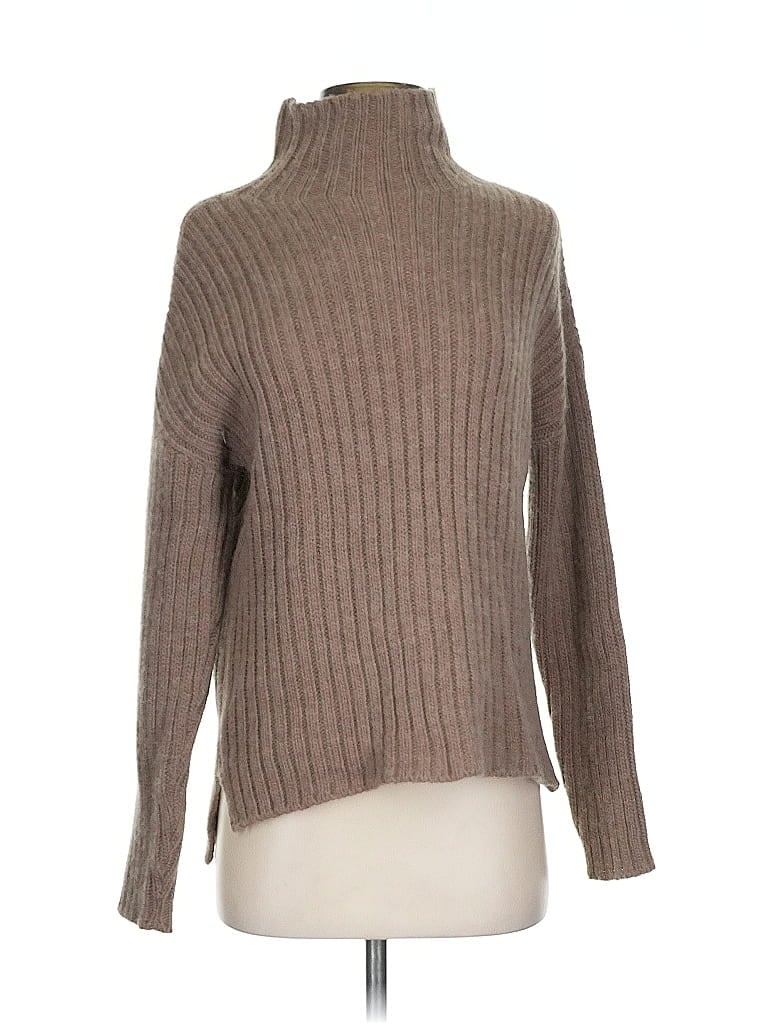 Pre-owned Taylor Stitch Turtleneck Sweater In Brown