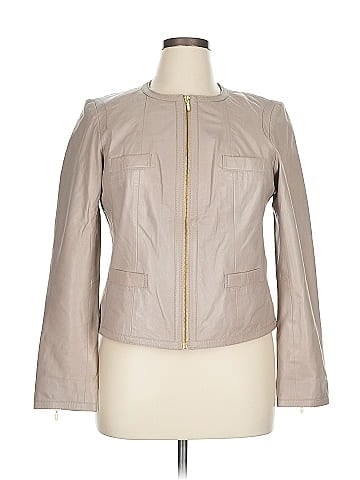 Caroll Leather Jacket (view 1)