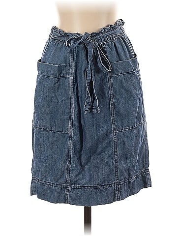 Caslon Denim Skirt (view 1)