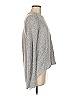 Olivaceous Metallic Silver Pullover Sweater Size M - photo 3