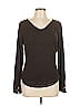 Talbots Brown Long Sleeve Top Size L - photo 1