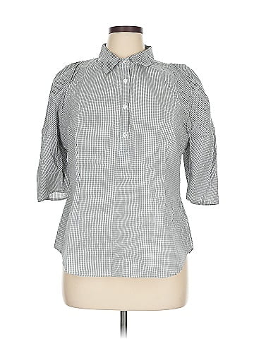 chloe kristyn 3/4 Sleeve Button-Down Shirt (view 1)