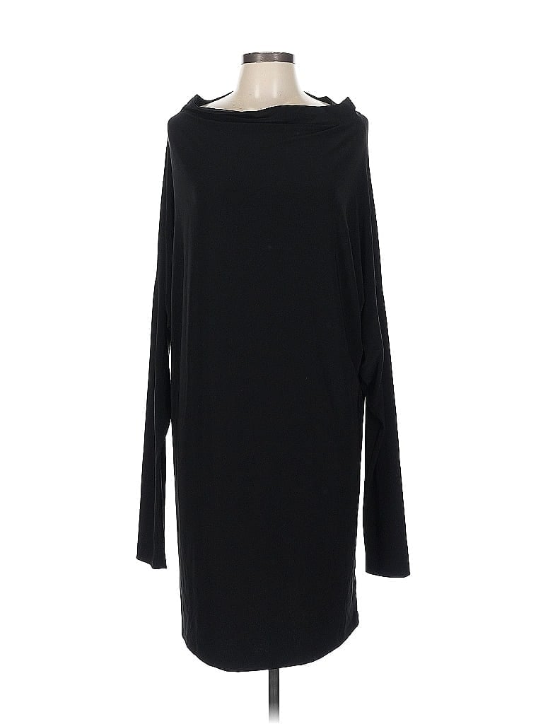 Norma Kamali Black Casual Dress Size L - photo 1