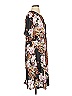 Unbranded Print Brown Black Casual Dress Size 5 - photo 4