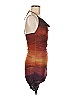 Motel 100% Polyester Tie-dye Brown Cocktail Dress Size 6 - photo 3