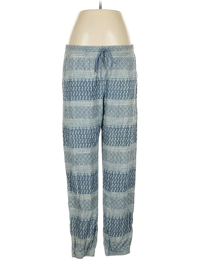 Level 99 Chevron-herringbone Blue Casual Pants Size M - photo 1