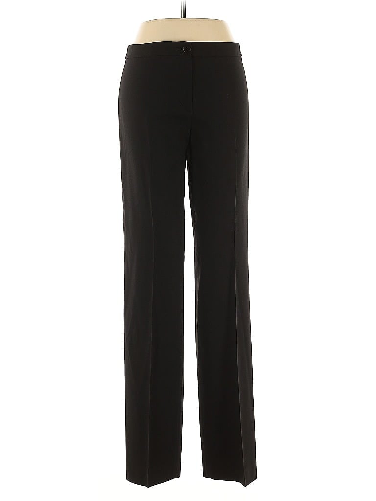 Armani Collezioni Black Dress Pants Size 4 - photo 1