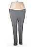 Woman Within Gray Active Pants Size 18 - photo 1