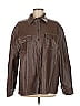 Motel 100% Polyester Brown Jacket Size M - photo 1