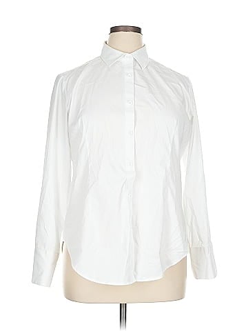Unbranded Long Sleeve Button-Down Shirt (view 1)