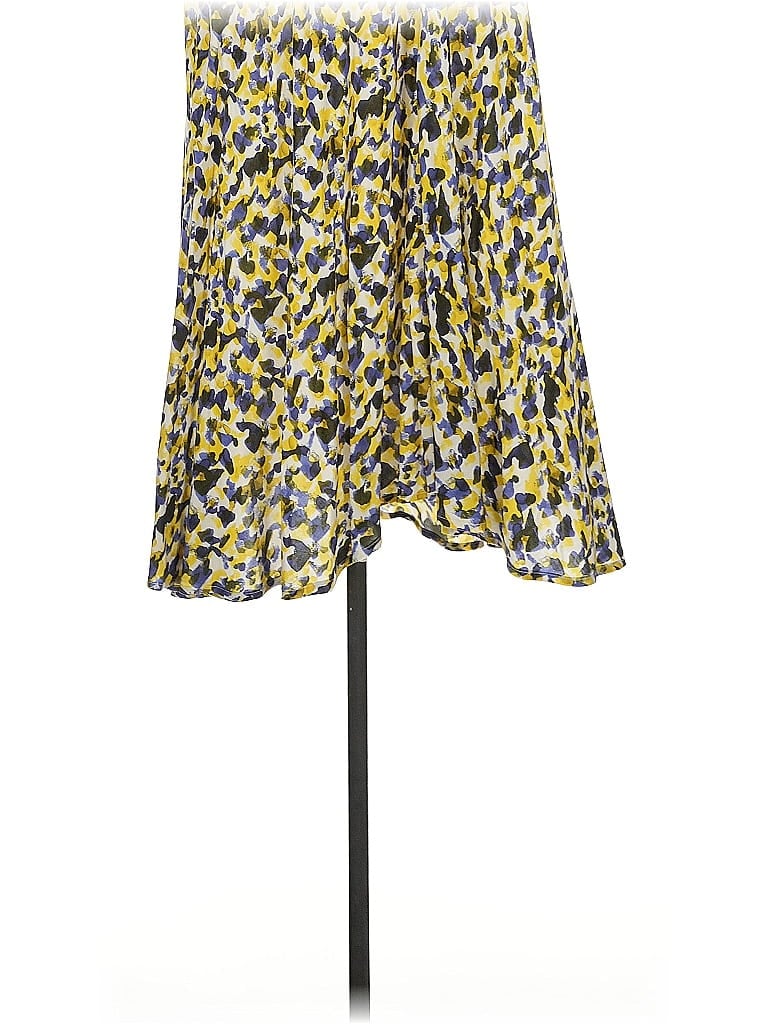 Pre-owned Velvet By Graham & Spencer Casual Skirt In Yellow