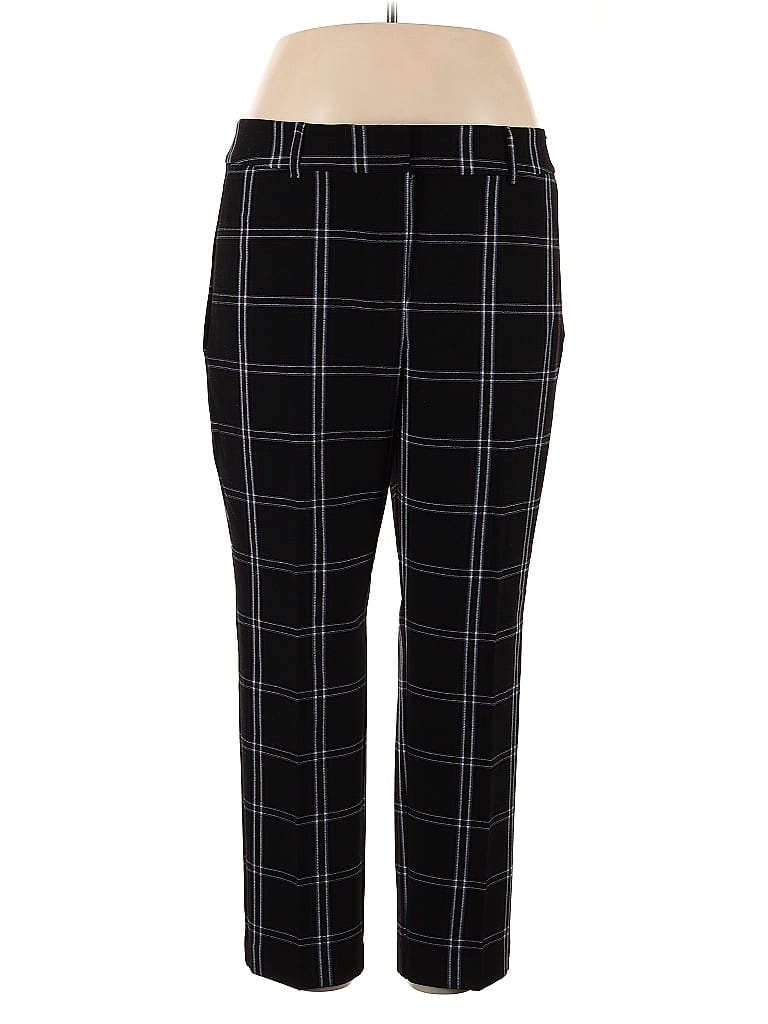 Pre-owned Ann Taylor Factory Dress Pants In Black