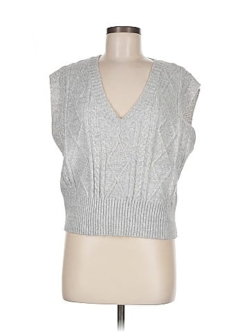 Pink Rose Sweater Vest (view 1)