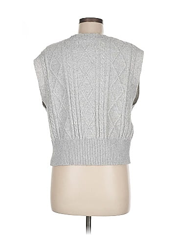 Pink Rose Sweater Vest (view 2)