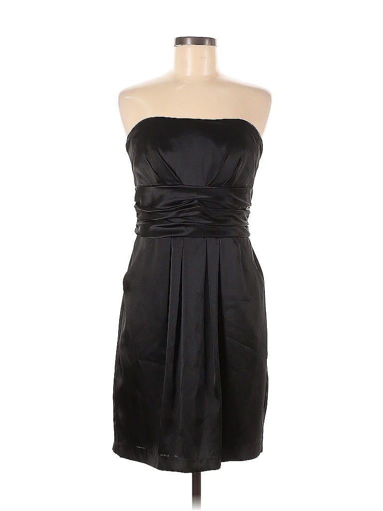 Pre-owned David's Bridal Cocktail Dress In Black