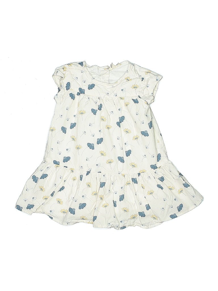 Pre-owned Assorted Brands Kids' Dress In White