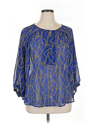 Jennifer Lopez 3/4 Sleeve Blouse (view 1)