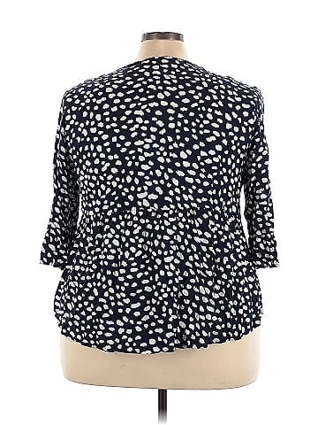Agnes Orinda 3/4 Sleeve Blouse (view 2)