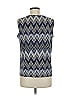 Kasper Blue Sleeveless Blouse Size M - photo 2