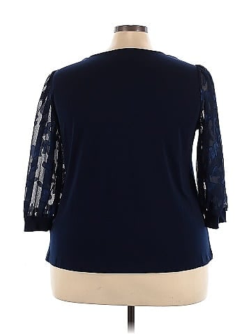 CeCe 3/4 Sleeve Top (view 2)