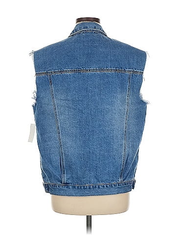 Kensie Denim Vest (view 2)
