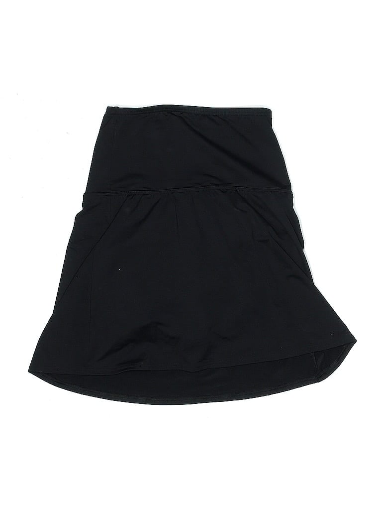 Pre-owned Lands' End Active Skort In Black
