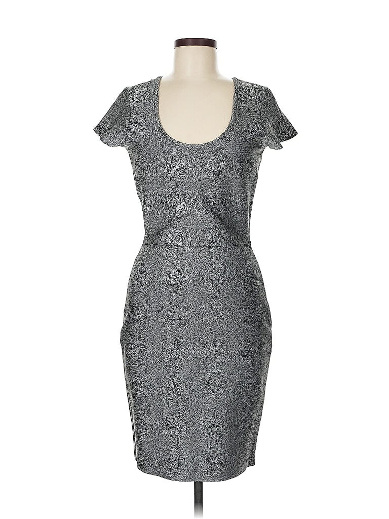ERIN ERIN FETHERSTON Pre-owned Cocktail Dress In Gray