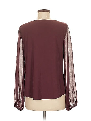 White House Black Market Long Sleeve Blouse (view 2)